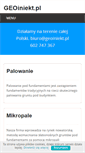 Mobile Screenshot of geoiniekt.pl